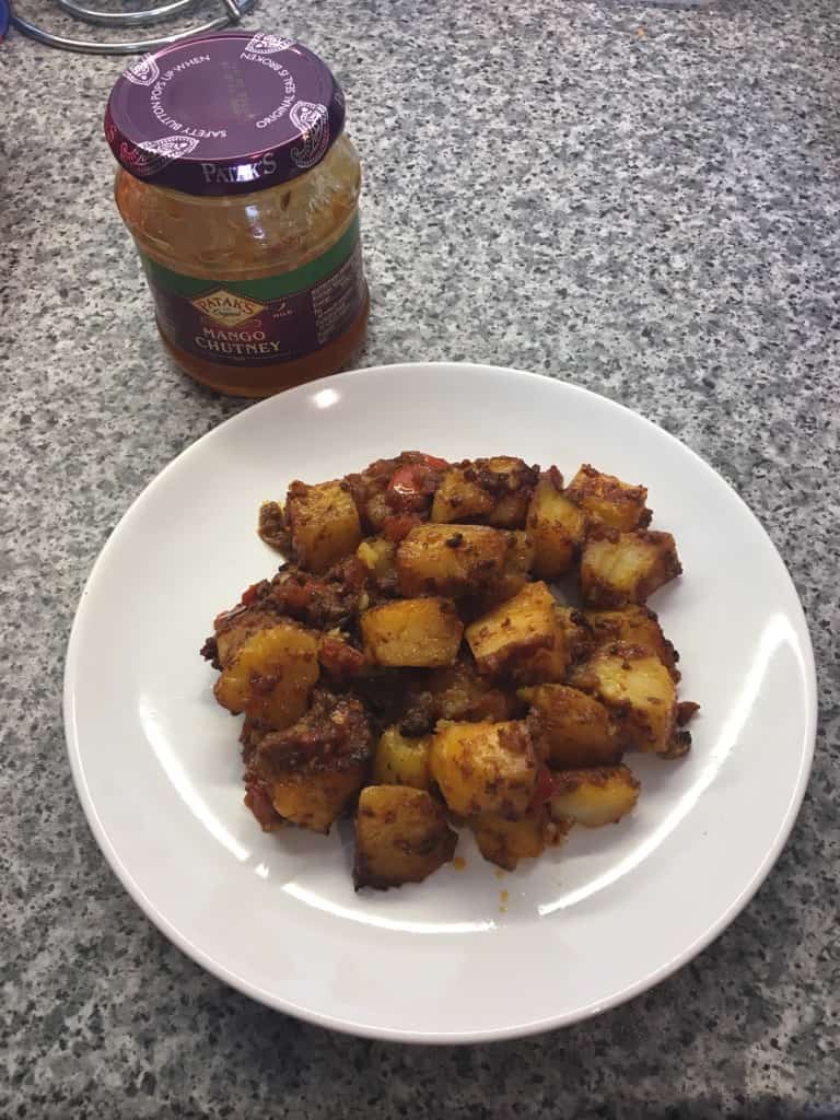 Simple Bombay Potatoes