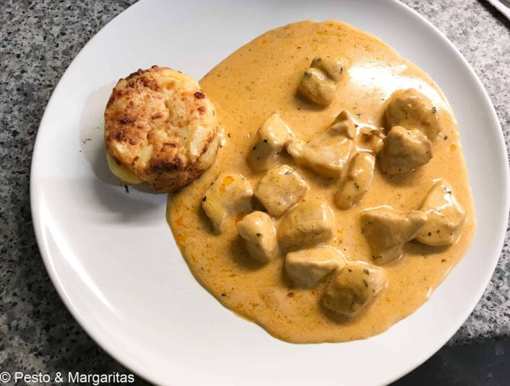 Creamy Paprika Chicken for One