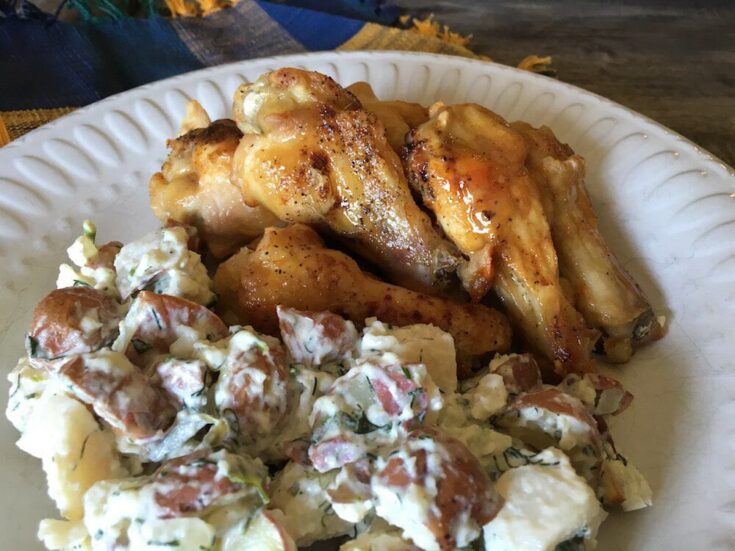 Creamy Red Potato Salad with Fresh Herbs