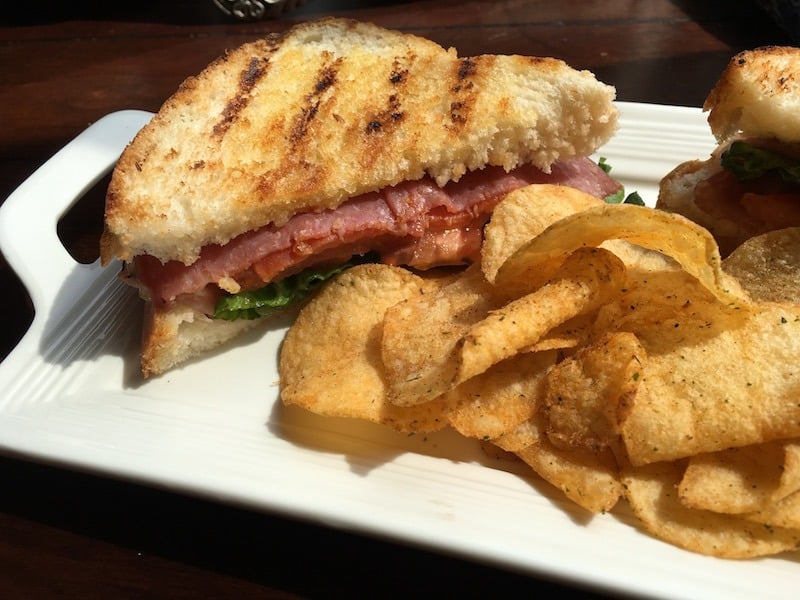 warm Italian panini sandwich - best soups and sandwiches