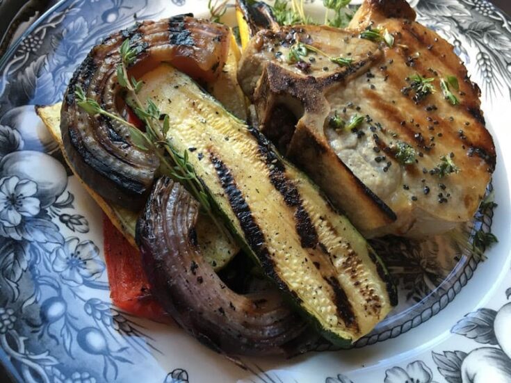 Grilled Summer Vegetable Medley with Herb Butter