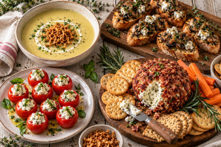 Easy Christmas Starter Ideas: 10 Make-Ahead Starters for Turkey Dinner