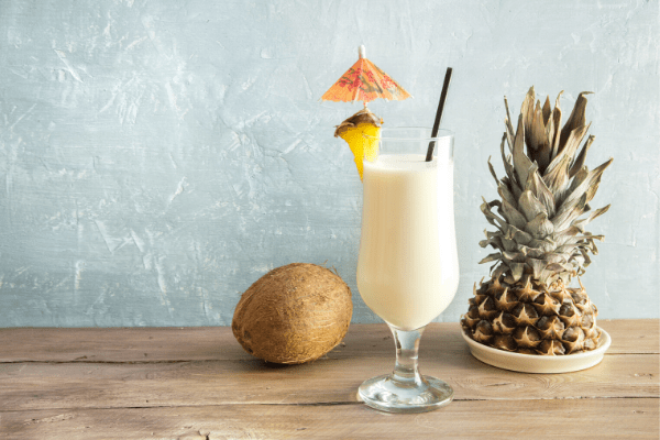 rum cocktail recipes - pina colada