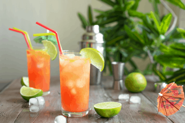 Zombie - dark rum cocktail