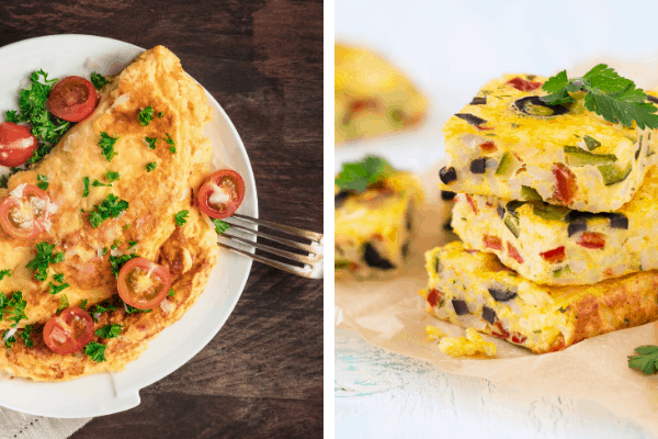 omelette or frittata what's the difference