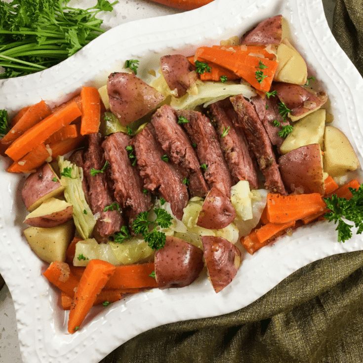 Instant Pot Corned Beef & Cabbage