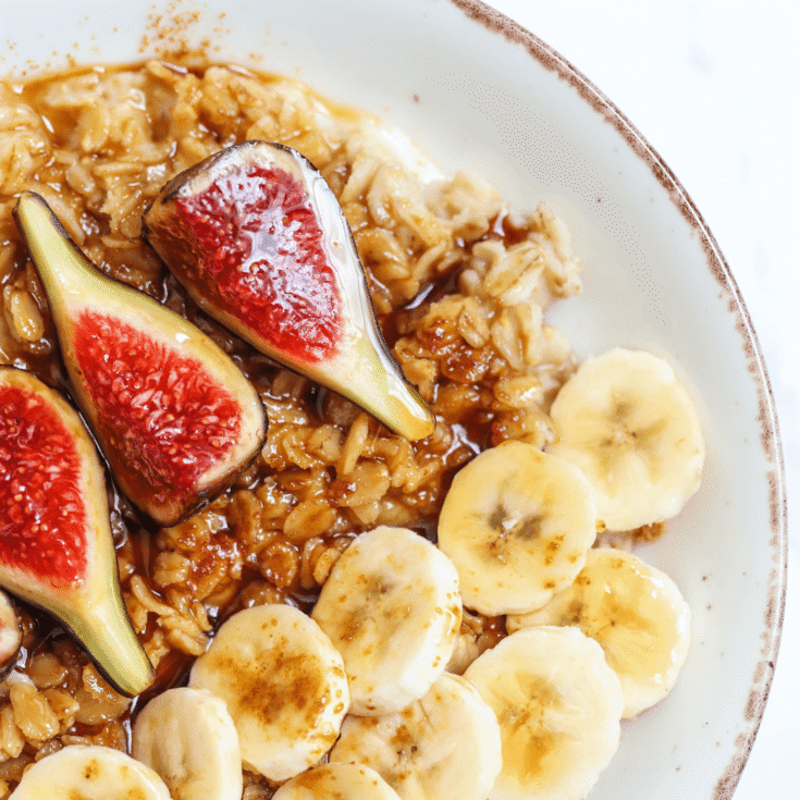 Fig and Banana Oatmeal