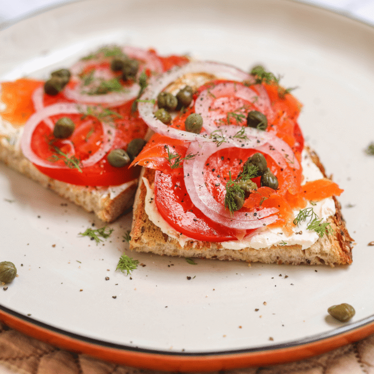 Smoked Salmon Toast