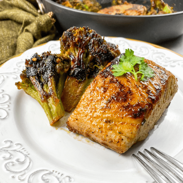 Image for Chili Lime Mahi Mahi with Blackened Broccoli