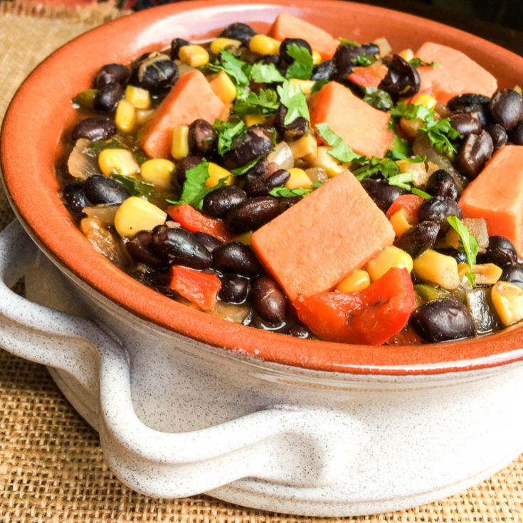 Black Bean and Sweet Potato Soup