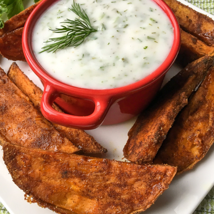Spicy Sweet Potato Wedges