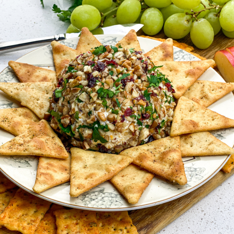 Orange-Cranberry Cheese Ball