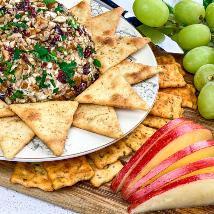 Orange Cranberry Cheese Ball