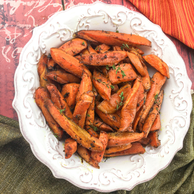 Roasted Curried Carrots