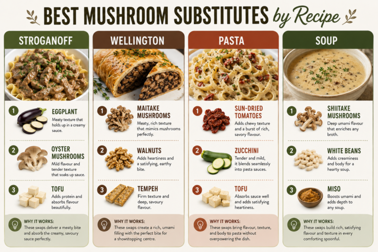 Substitute For Mushrooms In A Recipe