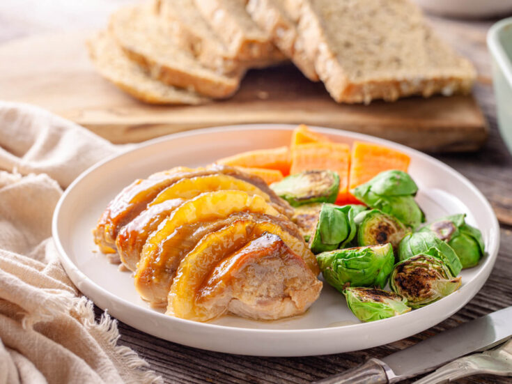 Baked Pineapple Pork Tenderloin (Sweet Brown Sugar Glaze)