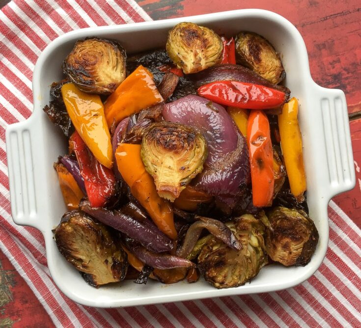 Easy Mediterranean Oven Roasted Vegetables Recipe