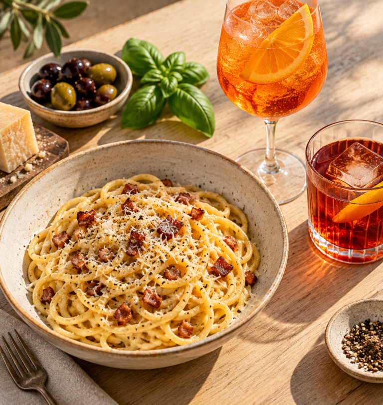 Pasta and Cocktail Pairings: 10 Drinks for Every Sauce